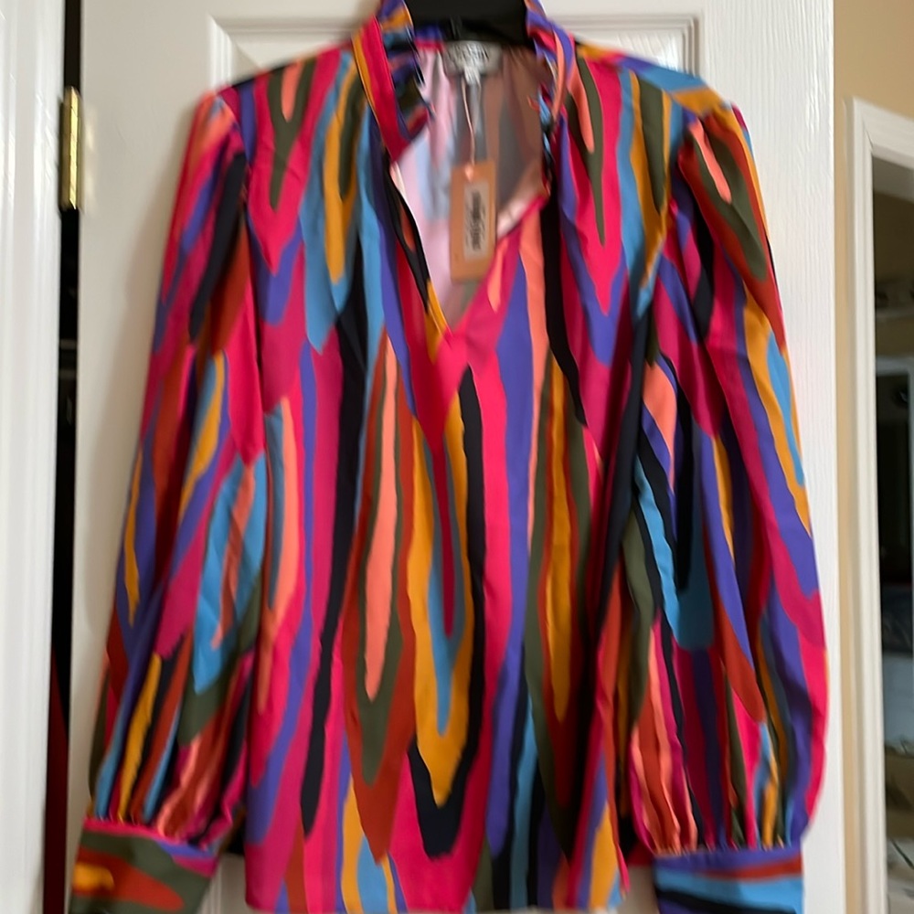 Beautiful NWT Crosby by Molly Burch blouse